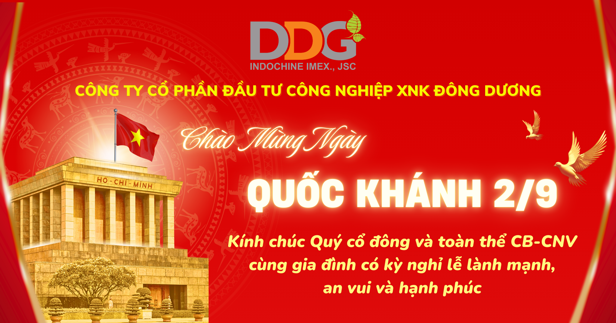 CHÀO MỪNG QUỐC KHÁNH 2/9